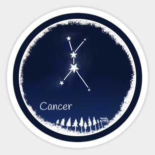 Cancer horoscope - zodiac Sticker